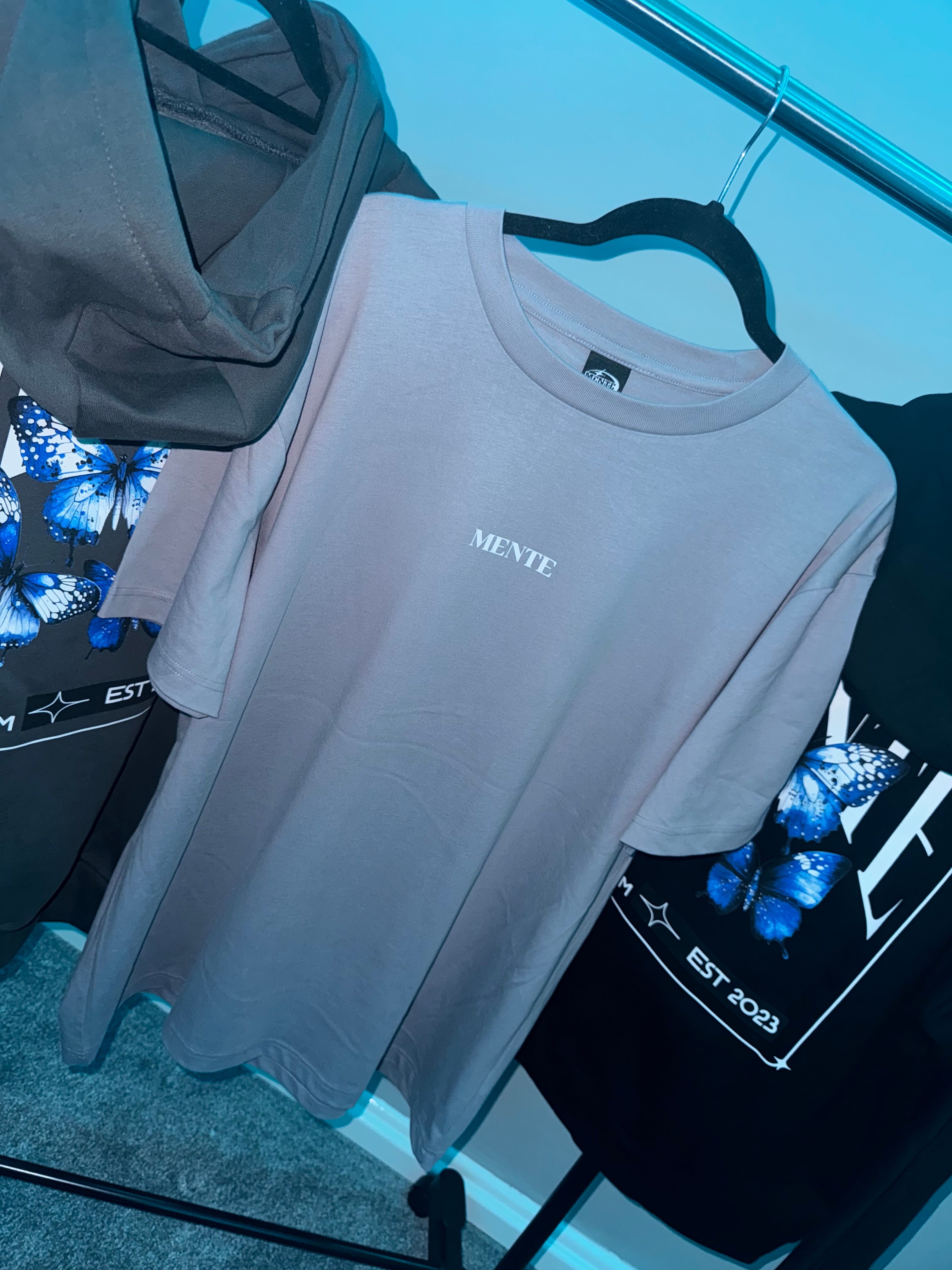 GREY MAXIMALISM T SHIRT